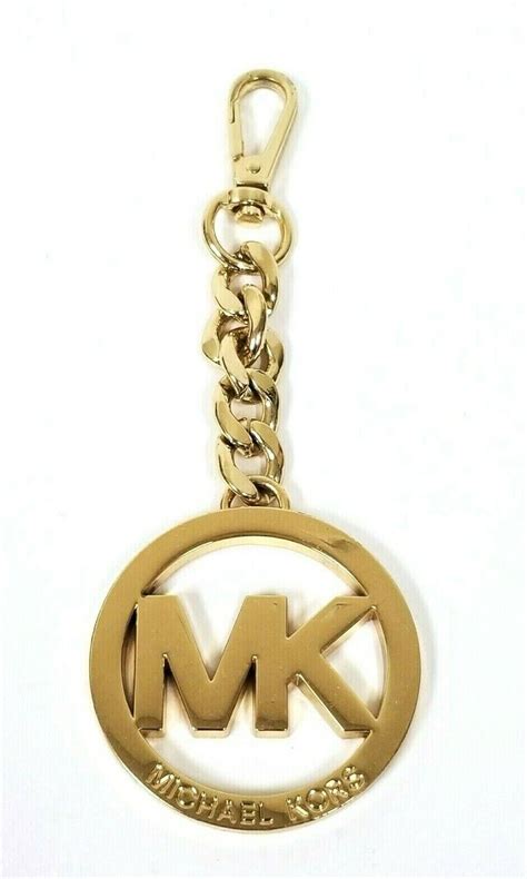 michael kors keychain gold